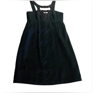 Shoshanna Studded Dress Size 2 Sleeveless Black
